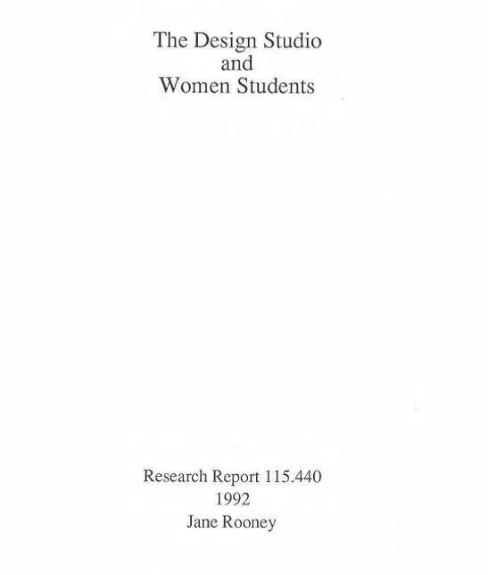 The design studio and women students 1992 jane rooney 01