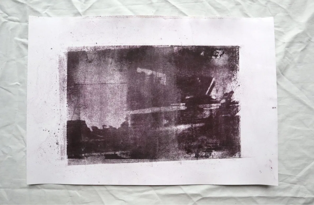 Residue of ink 2021