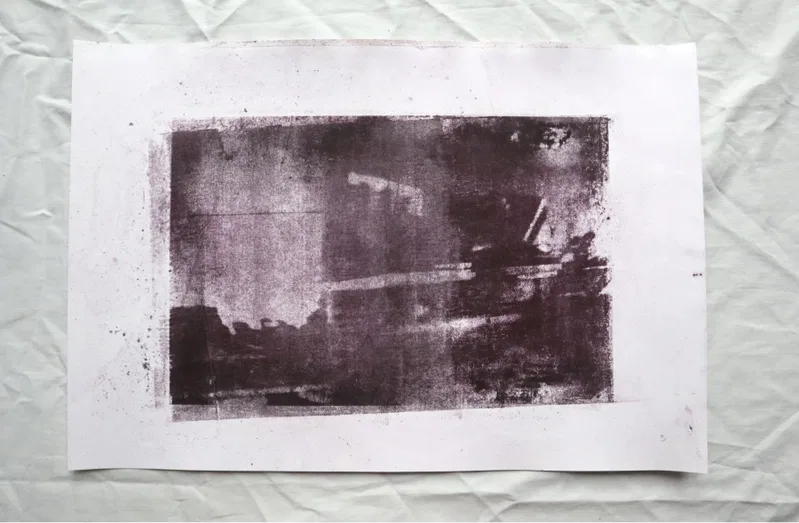 Residue of ink 2021