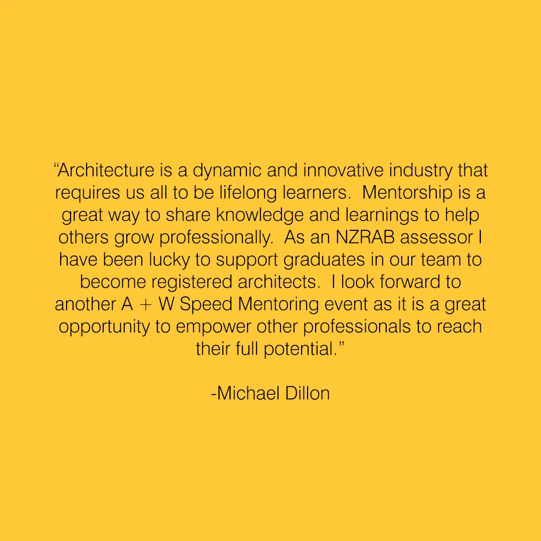 5 Speed Mentoring Quote Michael Dillon