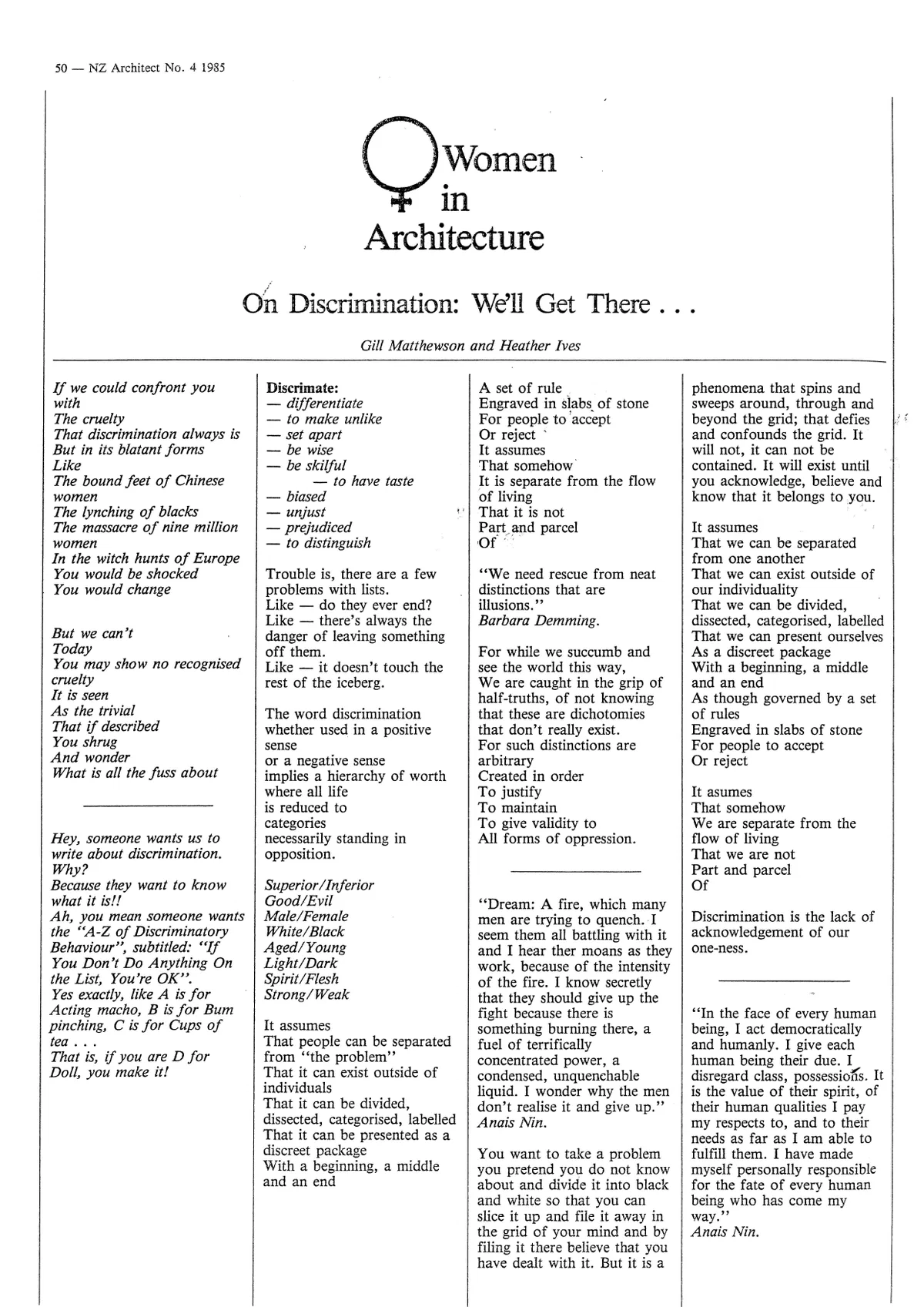 JT Women Arch NZ Architect Articles 1983 51 Page 9