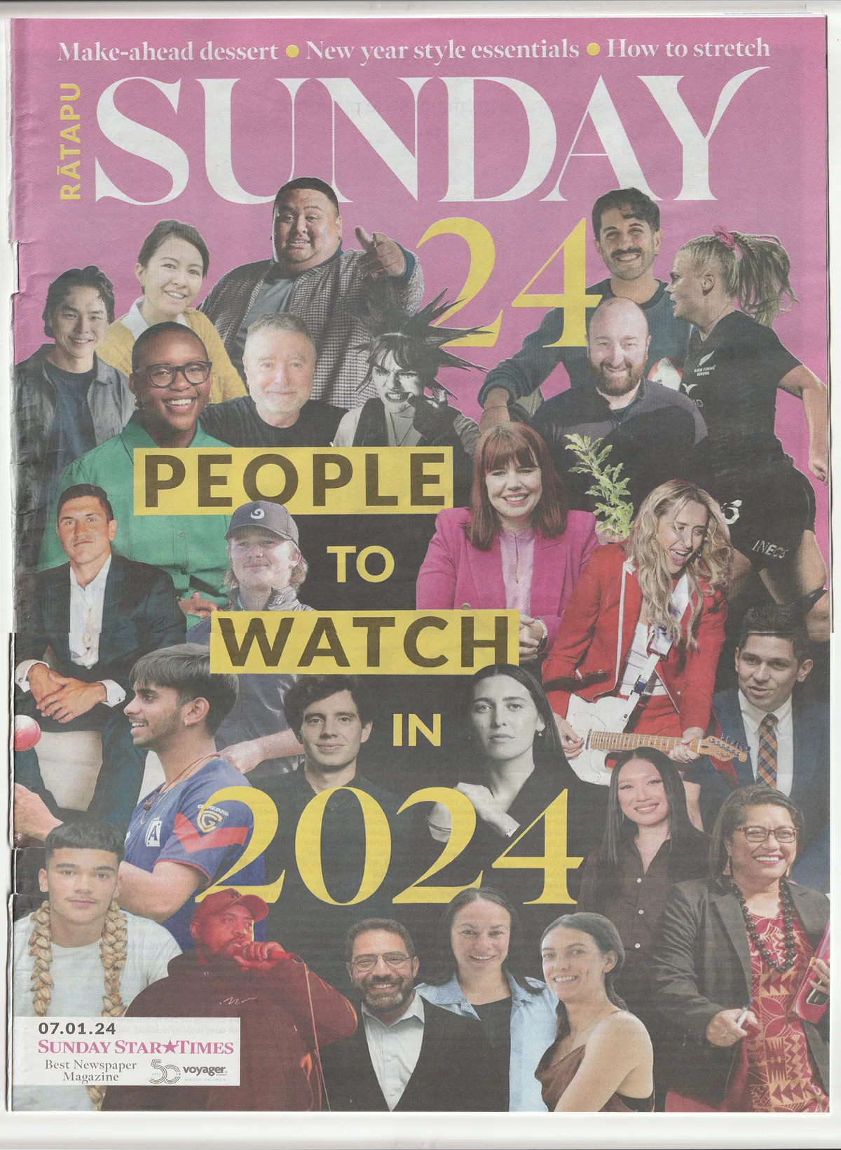 Raukura Sunday magazine cover