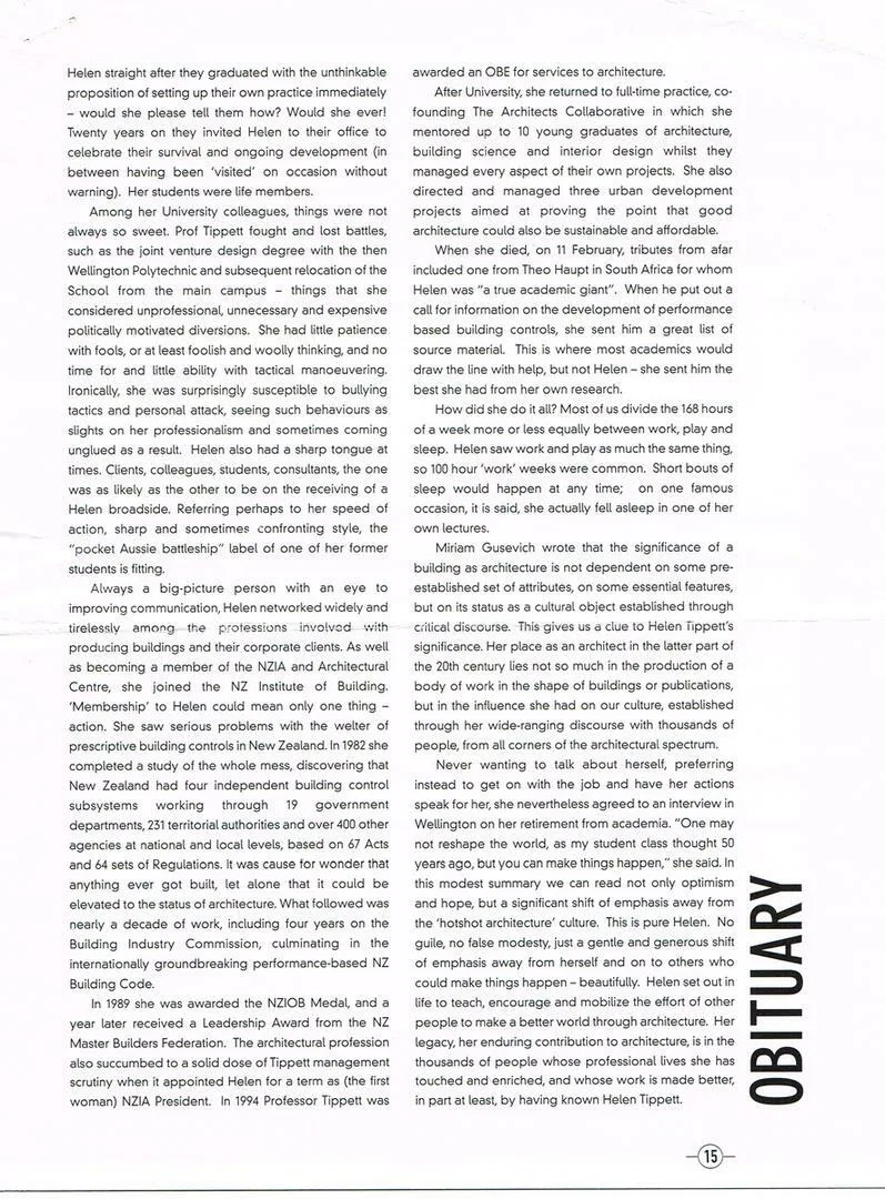 Helen tippett obituary by john gray 03