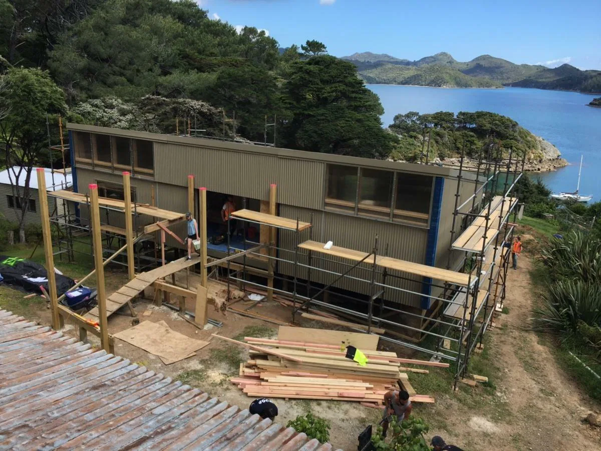 Installation on motu kaikoura 13