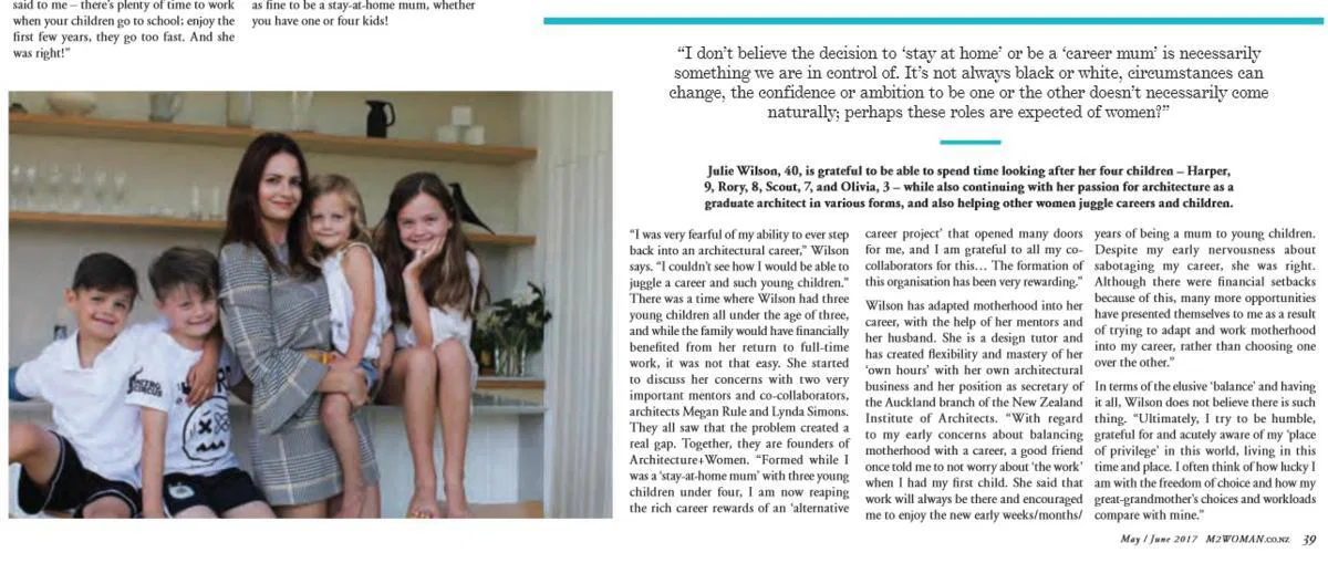 Past co founder julie wilson in m2 woman 2017 02