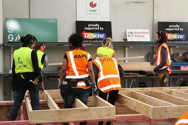 Sga a w nz building workshop 2017 kaikoura trust 13