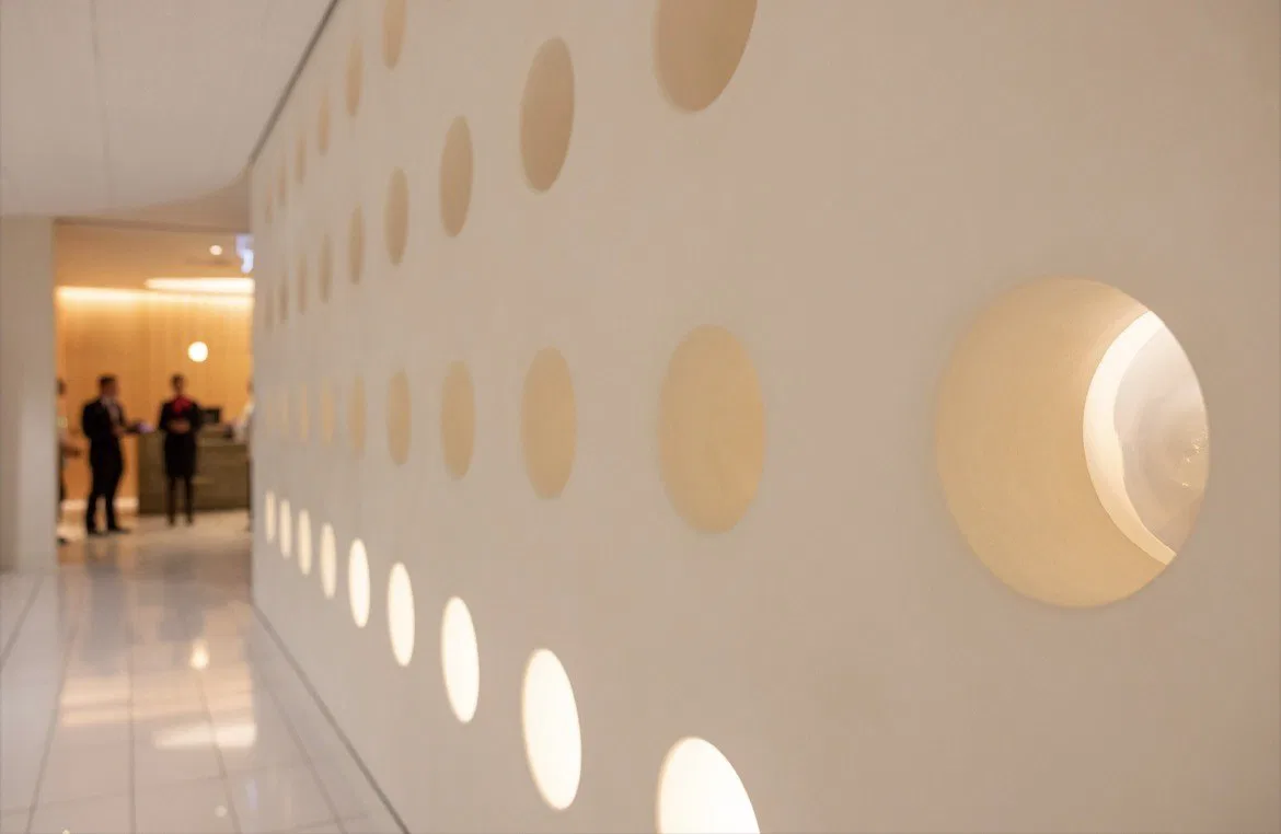 Qantas Auckland lounge