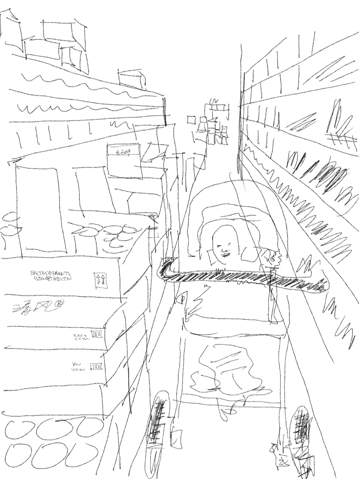 The In-Between Space: An auto-ethnographic and architectural investigation into a Chinese grocery store