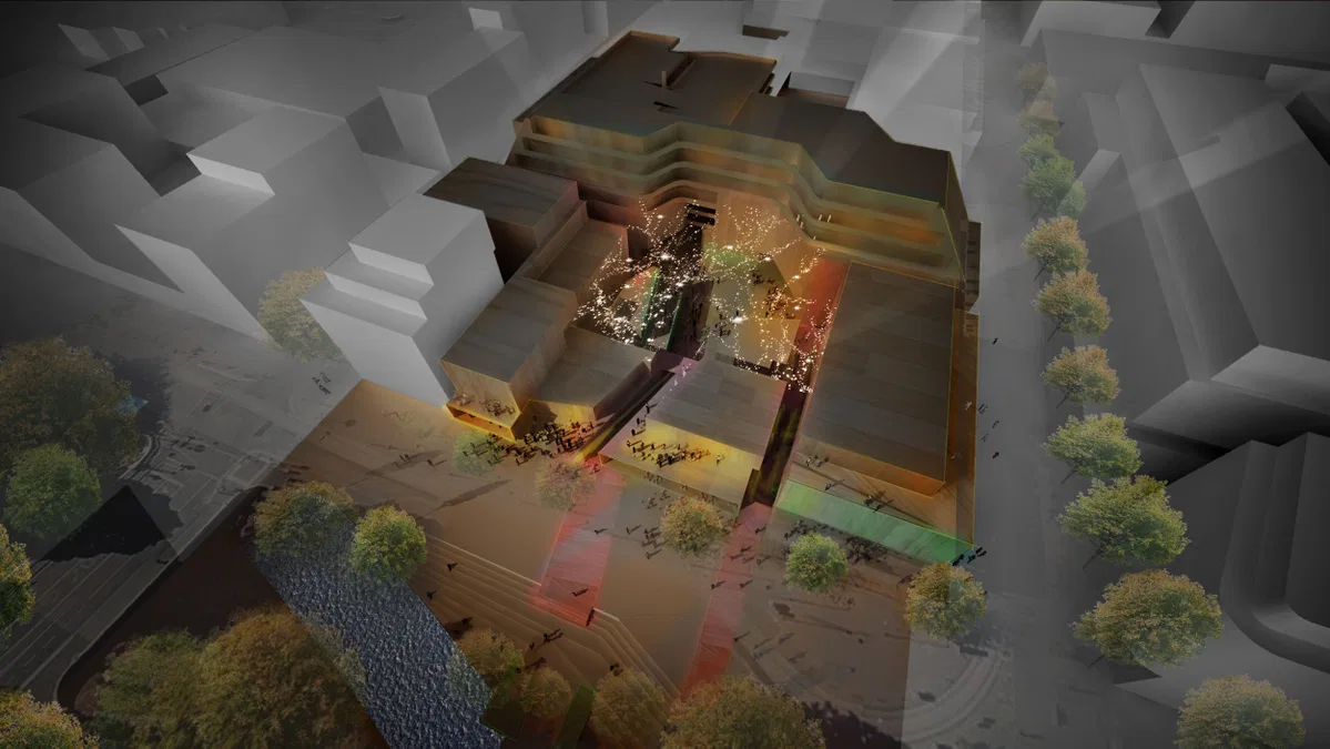 The Terrace Render Aerial 130312