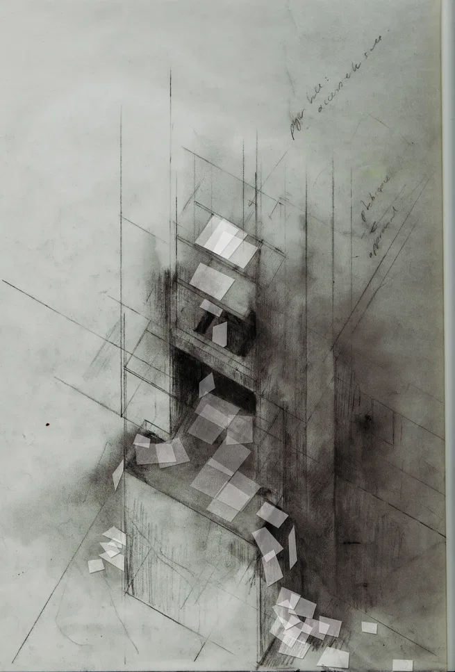 Falling chimney