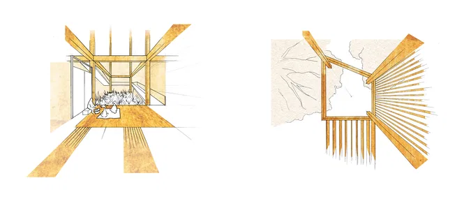 Spatial drawings